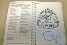 Iditarod National Historic Trail Passport Stamp Program illustration